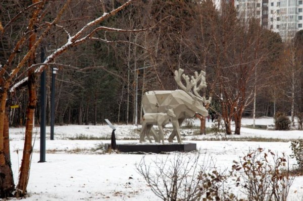 ​В парке «За Саймой» завершено благоустройство нового участка дорожно-тропиночной сети