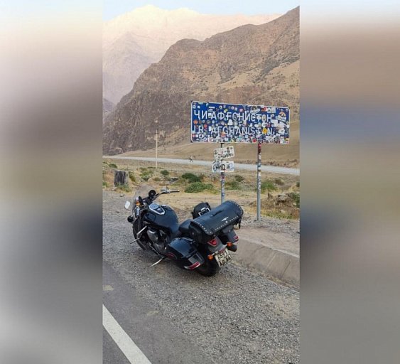 Житель Сургута проехал на мотоцикле через четыре страны Средней Азии