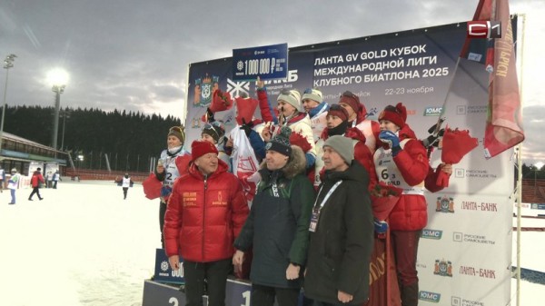 Спортсмены из Югры завоевали 3 золотых медали по биатлону в столице региона