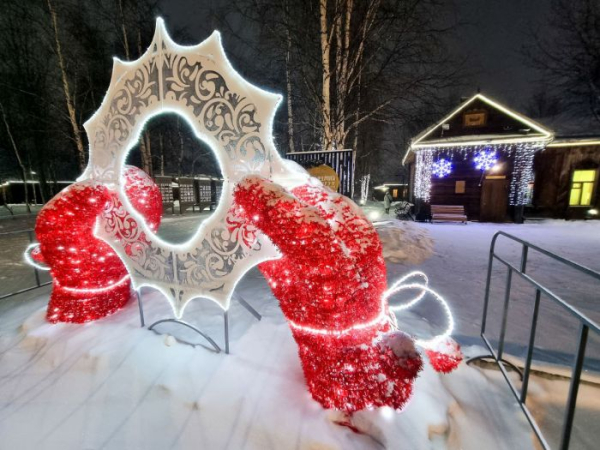 ​Новогоднее оформление в Сургуте охватит более 30 городских локаций