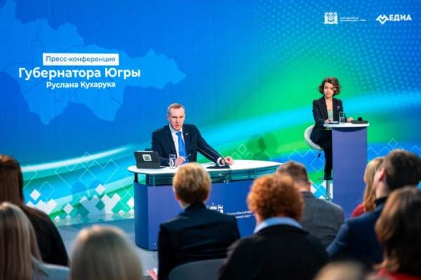 Школы, 30-й микрорайон, реконструкция ж/д вокзала — что важного для Сургута сказал Руслан Кухарук на пресс-конференции