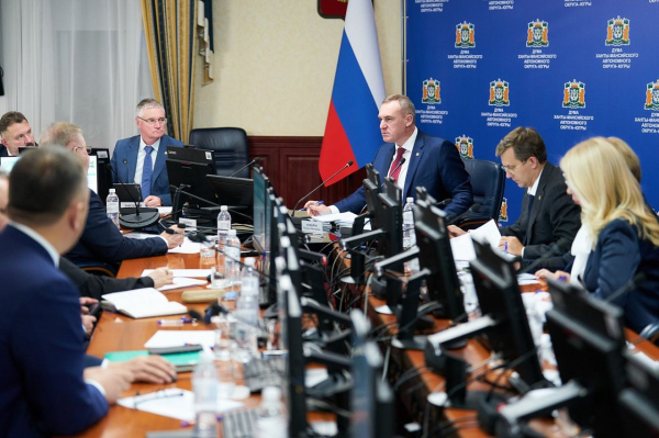 Депутаты Думы Югры обсудили с губернатором итоги проведения Дней Югры в Совете Федерации Депутаты Думы Югры обсудили с губернатором итоги проведения Дней Югры в Совете Федерации