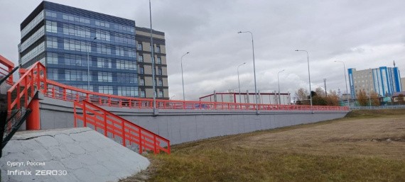 ​В Сургуте отремонтировали мост на улице Аэрофлотской