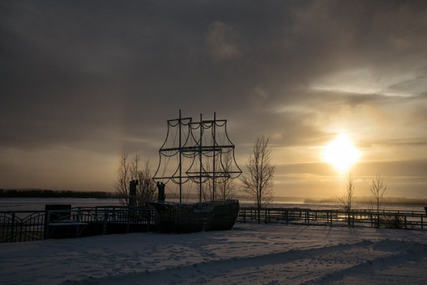 Причуды погоды. Главные кадры прошлой недели в Сургуте