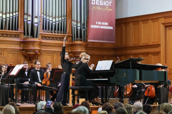 Юные музыканты из Югры выступили в Московской государственной консерватории имени П.И. Чайковского Юные музыканты из Югры выступили в Московской государственной консерватории имени П.И. Чайковского