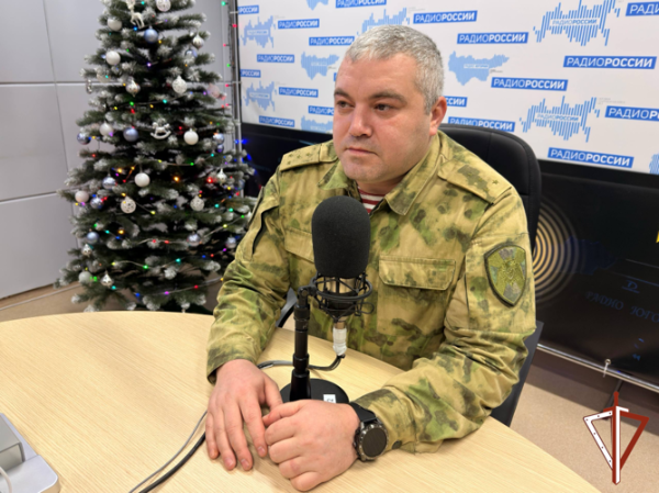 В Югре Росгвардия подвела итоги призывной кампании и разъяснила о порядке поступления в вузы ведомства в авторской программе на радиостанции &laquo;Югория&raquo;