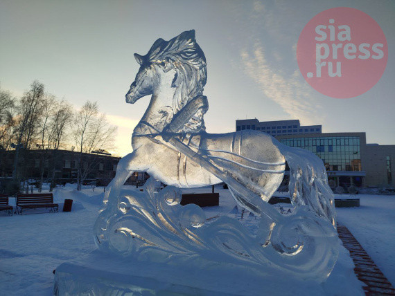 ​Новогодняя елка вернулась на площадь Советов в Сургуте // ФОТОФАКТ