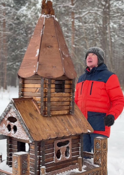 В сургутском парке &laquo;За Саймой&raquo; власти устанавливают домики для кормления белок
