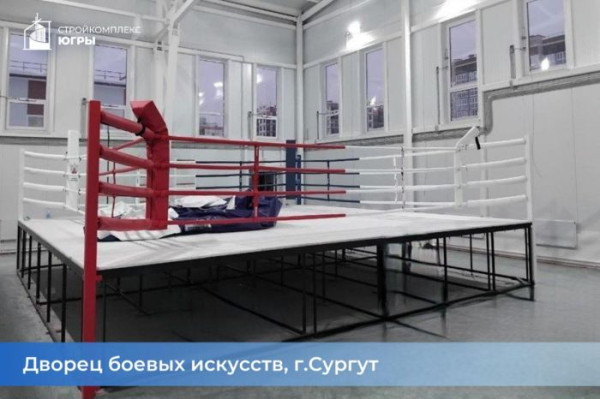 Новый спорткомплекс и дворец боевых искусств в Сургуте готовы к открытию Новый спорткомплекс и дворец боевых искусств в Сургуте готовы к открытию