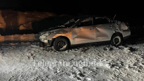 На загородной трассе в Югре произошло ДТП с молодым водителем