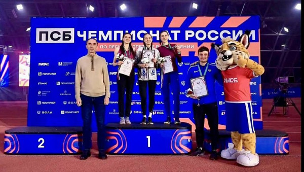 Легкоатлетка из ХМАО Лидия Мендаева стала двукратной чемпионкой России