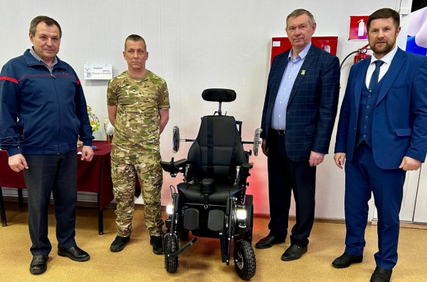 Фонд «Защитники Отечества» передал герою спецоперации из Унъюгана реабилитационную технику Фонд «Защитники Отечества» передал герою спецоперации из Унъюгана реабилитационную технику