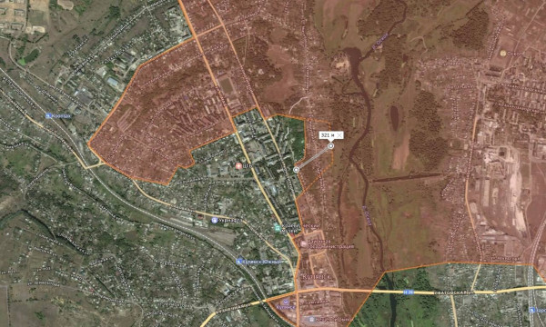 За сутки армия России освободила почти 16 квадратных километров