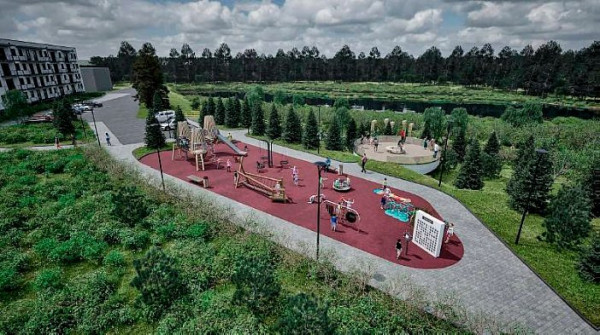 В Сургуте поселок Лунный получит новый благоустроенный сквер