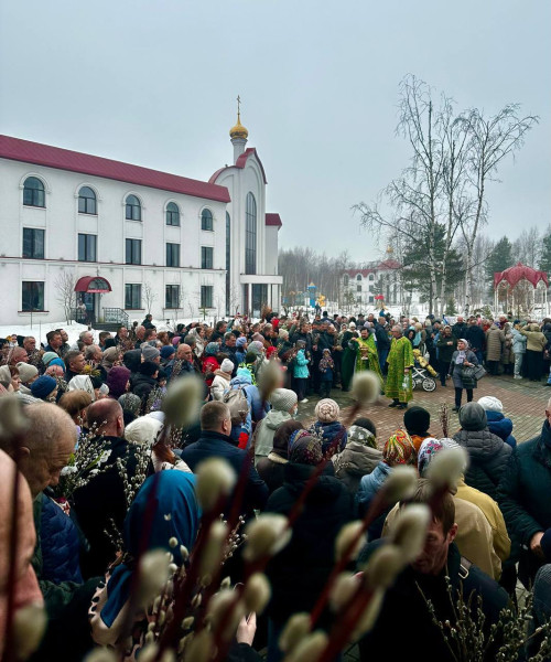 Вербное воскресенье в храме Георгия Победоносца Вербное воскресенье в храме Георгия Победоносца