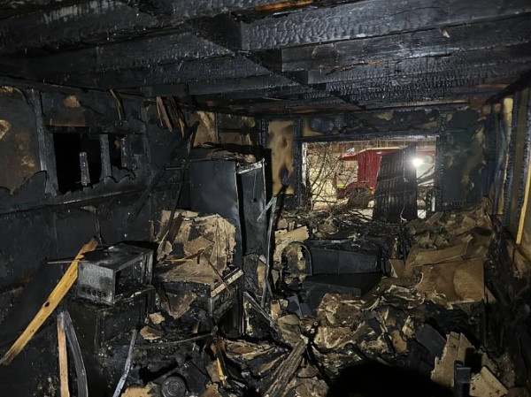 В Нижневартовске при пожаре в ночь на 23 апреля погиб мужчина