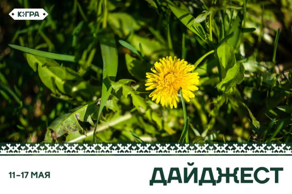За минувшую неделю Югра преобразилась: в округ пришло тепло, зазеленели газоны, из почек выглянули первые листочки, а среди молодой травы показались робкие одуванчики