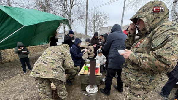 Площадку &laquo;Будни батальона Победы&raquo; организовали для горожан в Сургуте. ФОТО