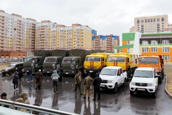 Из Сургута в зону СВО отправили 41-й конвой гумпомощи
