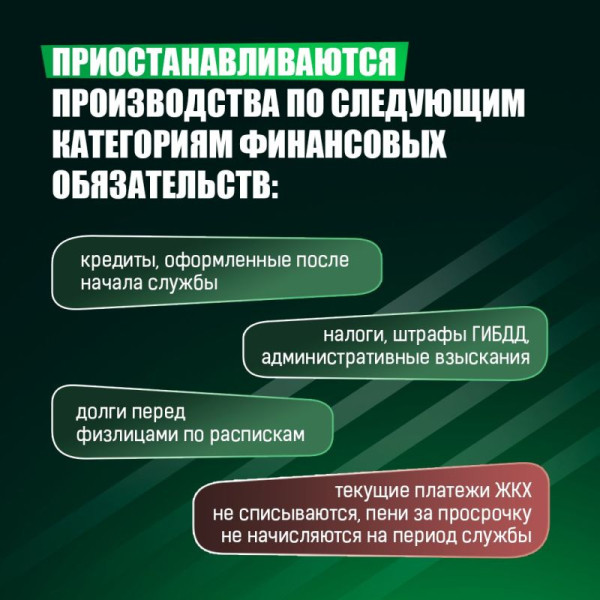 Югра помогает начать службу по контракту без долгов