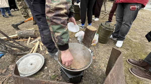Площадку &laquo;Будни батальона Победы&raquo; организовали для горожан в Сургуте. ФОТО