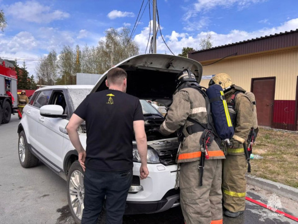 Благодаря оперативному реагированию огнеборцев удалось предотвратить пожар