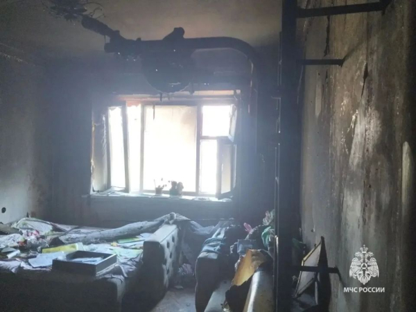 В Сургуте из-за неисправного телевизора загорелась квартира