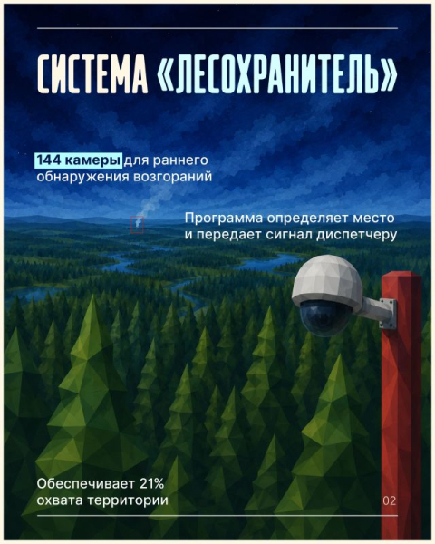 В Югре тщательно следят за лесными пожарами