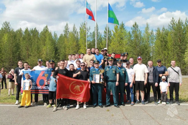 Итоги соревнований по пожарно-прикладному спорту на учебно-тренировочном полигоне