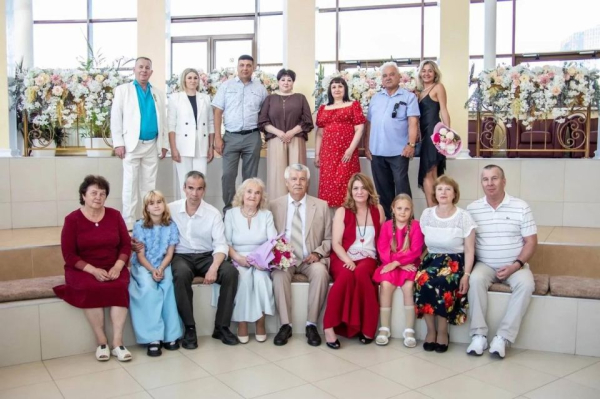 Золотую свадьбу отметили супруги из Сургута