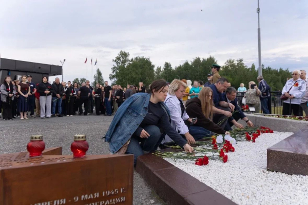 В День памяти и скорби сургутяне отдали дань памяти погибшим в Великой Отечественной войне