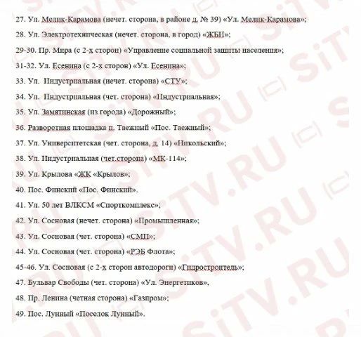 В Сургуте появится почти полсотни новых автобусных остановок