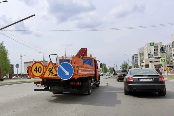 Продолжаем ремонты дорог в Сургуте