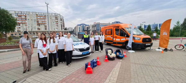 Госавтоинспекция на медицинском форуме &laquo;Победившие болезнь&raquo;: важность безопасности и первой помощи