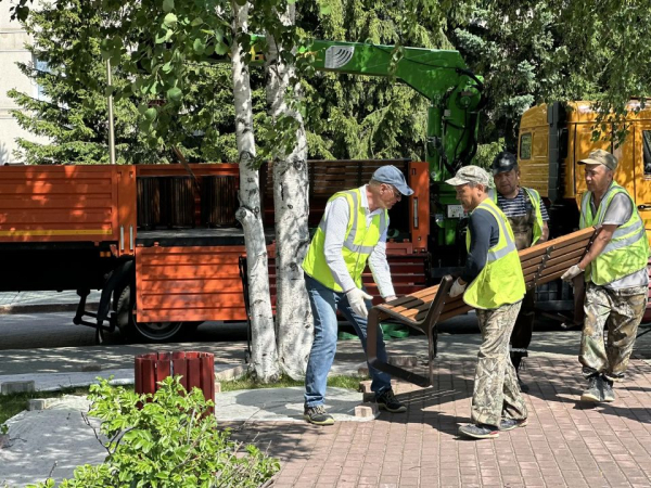 Площадь Советов в Сургуте преобразилась