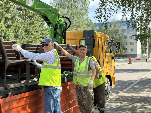 Площадь Советов в Сургуте преобразилась