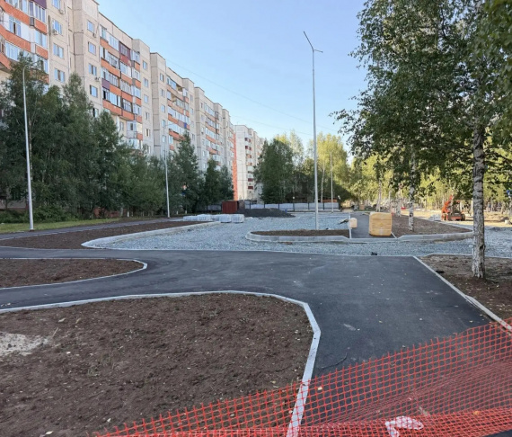 ​Ремонт улицы Фёдорова в Сургуте выполнен на 75%