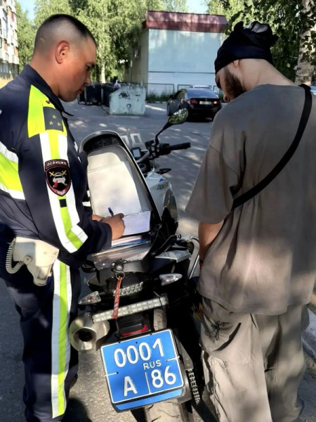 В рамках массовых мероприятий, которые проходят на всей территории Югры, особое внимание уделяется мототранспорту
