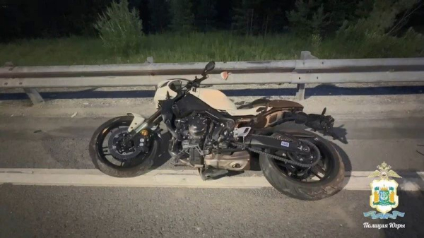 В Сургутском районе в ДТП с мотоциклом погиб пассажир