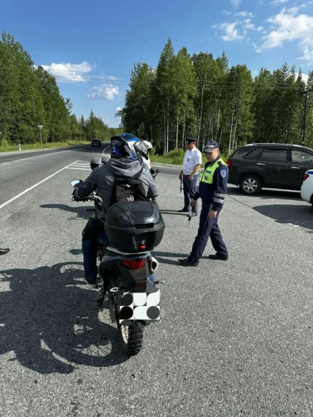 В ЮГРЕ ГОСАВТОИНСПЕКЦИЯ ПРОВОДИТ МЕРОПРИЯТИЯ ПО МОТОБЕЗОПАСНОСТИ