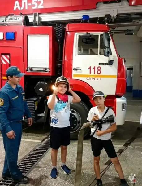 Знакомство с профессией. День в МЧС