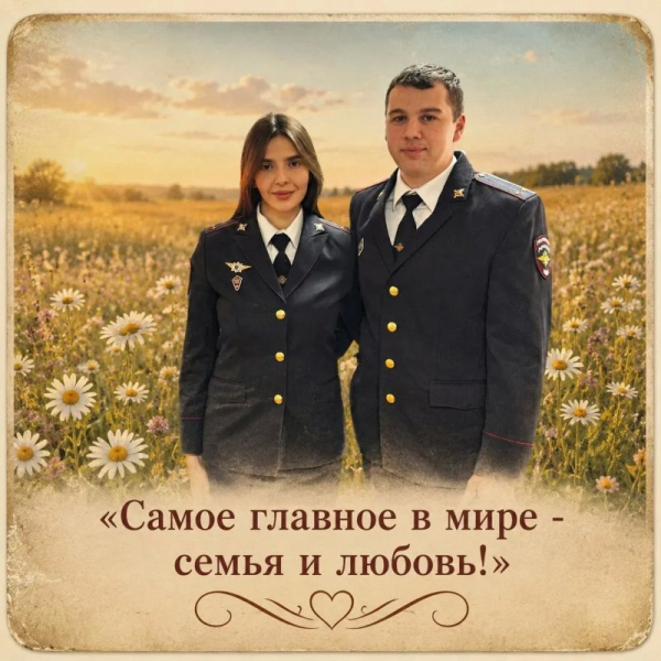 Акция #НаСтражеЛюбви в Югре продолжается &mdash; полицейские Югры делятся своими принципами счастливой семейной жизни