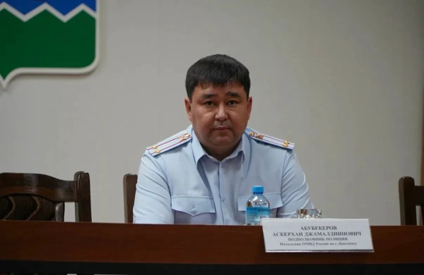 Подполковник полиции Аскерхан Абубекеров возглавил Отдел МВД в Лангепасе