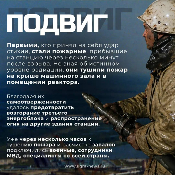 40 лет со дня Чернобыльской катастрофы