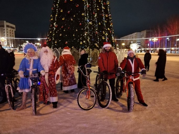В Нижневартовске пройдет новогодний костюмированный велопробег В Нижневартовске пройдет новогодний костюмированный велопробег