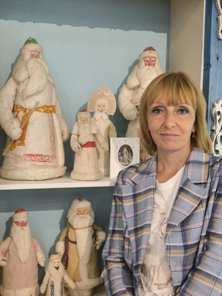 Работа сургутского мастера стала экспонатом в Музее ватной игрушки в Москве