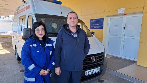 Скорая помощь Пыть-Яха довезла умирающего пациента до Сургута всего за час