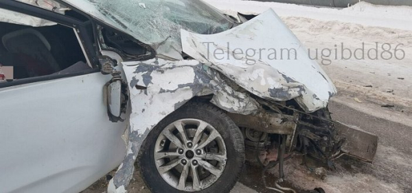 На Нефтеюганском шоссе в Сургуте в ДТП погиб мужчина